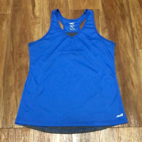 Avia Blue and Gray Color Block Tank Top Size Medium - Picture 1 of 4